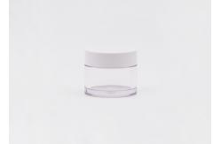 China 50g PETG Plastic Empty Face Cream Containers Screw Neck supplier