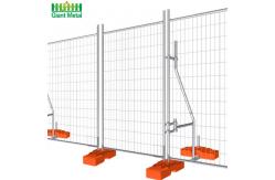 China Australia 6x12 Portable 2.1m High Galvanized Temporary Fence Panel supplier