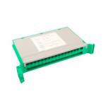 1 X 32 Fiber PLC Splitter 32 Port Fiber Optic Splice Tray With Adapters for sale