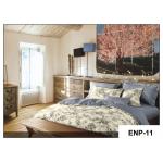 Pigment Printed Sheet Set Cotton Bedding Sheets for sale