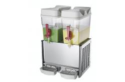 China Double Tanks 18 L Commercial Cold Juice Dispenser With Mixing Pole supplier