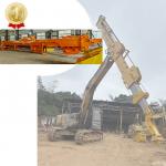 30M 32M Excavator Long Reach Boom And Telescopic Arm for sale