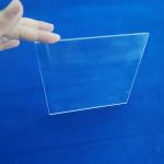 High Temperature Quartz Glass Sheet Fused Plate Customized Dish 0.5mm for sale