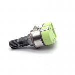 Dual 12mm Rotary Potentiometer Carbon Film 100k Volume Control 6 Pin