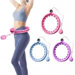 Home Weighted Smart Hula Hoop , Fitness Hula Hoop With Ball for sale