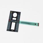 DC 12V Backlight Membrane Switch , Custom Membrane Keypad With Glossy Matte Surface