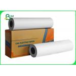 Inkjet Double Matte Bond Plotter Paper Roll 20lb Uncoated Inkjet Bond for sale