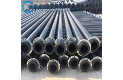 China Large Diameter Yellow UHMWPE Pipe UV Stabilized For Mining supplier