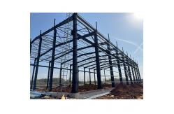 China Lightweight Building Steel Structure Corrosion Resistant Prefabricated Metal Warehouse supplier