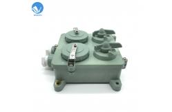 China Ip66 Double Waterproof Socket Box With Switch Synthetic Resin Marine supplier
