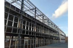 China Q235B Q355B Steel Frame Warehouse With Insulated Roof And Wall Panels supplier