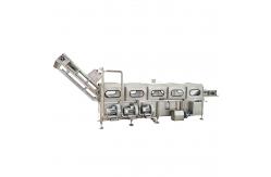 China SUS304 Industrial Orange Processing Line Fruit Bubble Washing Machine 6KW supplier
