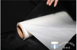China Polyolefin EAA Hot Melt Adhesive Film Textile Fabric Transparent 48cm Width supplier