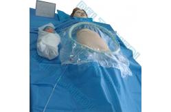 China ETO Sterile Dark Blue Disposable Medical Drapes For C Section supplier