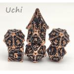 Wear Resistant Mini RPG Dice Practical Polyhedral D10 D12 D20 for sale