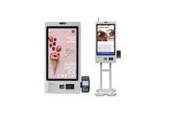 China Window Interactive Touch Screen Kiosk Payment Checkout Touch Screen Ordering System supplier