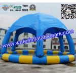 PVC Flexible Kids Cool  Inflatable Pool Toys With Tent Cover