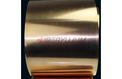 China Alloy 25 Beryllium Copper Strips For Bell Relay Contact Spring supplier