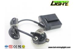 China 156LUM 350mA 6.6Ah 10000lux Cordless Miners Cap Lamp supplier