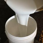 Two Part Pourable RTV Tin Cure Silicone Rubber For Polyurethane Resin Castings