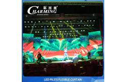China Anti Collision Flexible LED Screen Wall Windproof No Flicker supplier