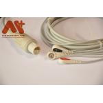 Lohmerier Patient Monitor Cables ECG Cable 3 Lead Snap For M010 M011 M211 Defi 501 for sale