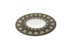 China 11.5 Melamine Soup Plate durable Oval Shape 531 Series All season supplier