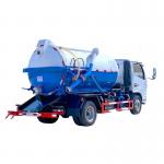 Factory  DFAC Dongfeng Sewage Suction Tank Truck Small  Mini Vacuum Suction Septic Sewage Suction Truck for sale
