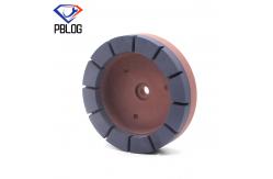 China Glass Ceramic Slate Processing Diamond Resin Grinding Wheel For Beveling Machine supplier