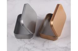 China PMS Small Rectangular Tin Containers 0.32mm Empty Tin Box supplier