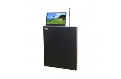 China Conference System Tabletop Motorized Retractable Monitor supplier