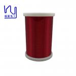 2uew155 0.05mm Enamel Insulated Copper Wire Red / Blue Color Motor Winding Solid for sale
