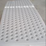 PVC PE PP Perforated Plastic Plate / Panel / Sheet For Ceiling