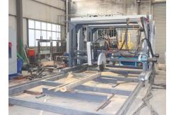 China Twin Circular Blade Sawmill With Fully Automatic CNC Controls For Woodworking supplier