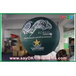 190T Nylon Cloth Inflatable Ball Aluminum Stand Dia 1 - 3m For Promotion for sale