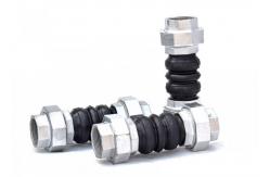 China Union EPDM Thread Connected Pipe Coupling Sphere Rubber Expansion Joints Compensator supplier