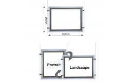 China 80000hrs Led Light Box Frame Exhibition Display Backlit Light Box RoSH supplier