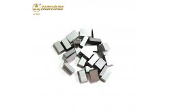 China SS10 Tungsten Carbide Stone Cutting Inserts For Chain Saw , Carbide Saw Tips supplier