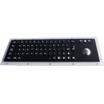 Custom Panel Mount Keypad Black Titanium Support PS2 / USB 2.0 Mm Key Travel for sale