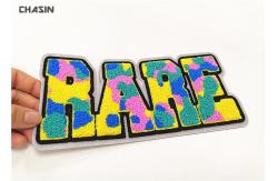 China Custom No Minimum Chenille Embroidery Patches For Varsity Jackets supplier
