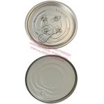 China OEM 307 Tinplate EOE Can Lid TFS Canned Easy Open Ends manufacturer