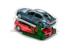 China Tilted Platform Car Parking Lift With Direct Lifting Cylinders Operation System supplier