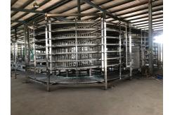 China                  Flex-Link Wire Mesh Belt Conveyors and Spiral Towers in The Food              supplier