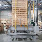 Auto Stacking Nailing Euro Block Pallet Production Machinery for sale