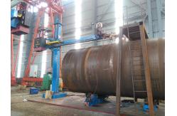 China Stationary Welding Column Boom With SAW System For Pipeline Outer Seam Welding supplier