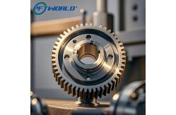 China Lightweight Aluminum Alloy Gear with 20° Tooth Pressure Angle and Long-lasting Durability supplier