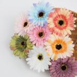 A simulated chrysanthemum decoration and arrangement scene