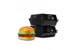 China Burger Box Customized Printing Biodegradable Food Grade Takeout Burger Packaging Fast Food Box supplier