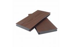 China Garden Wood Terrace WPC Composite Decking Boards Floor 23mm Thickness supplier