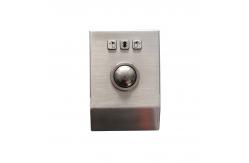 China Washable 38mm Industrial Mechanical Trackball Vandal Proof Metal Trackball Mouse supplier